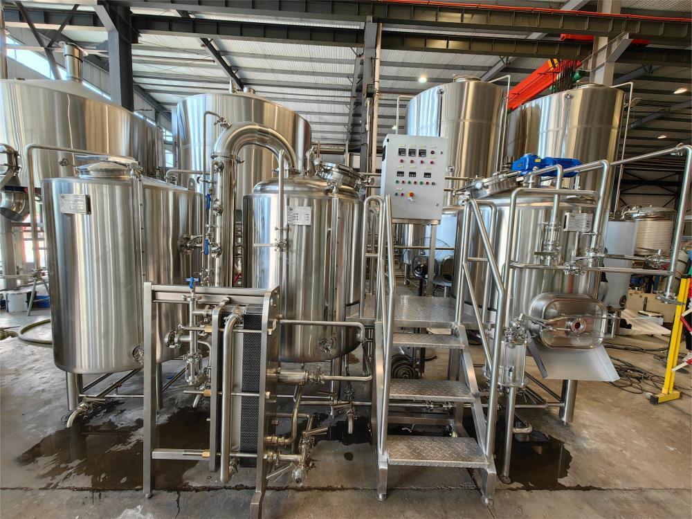 <b>500л Варка с варочными двух посудных дизайн brewery пивоварн</b>